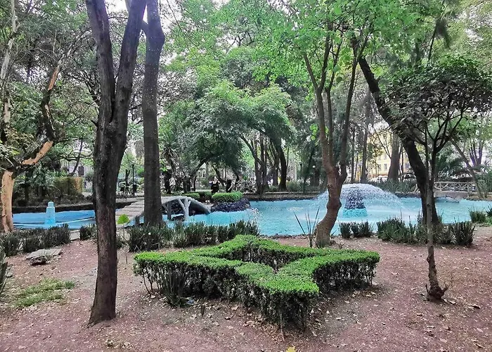 Modern Artist Apt., Overlooking Parque Espana Apartamento México DF
